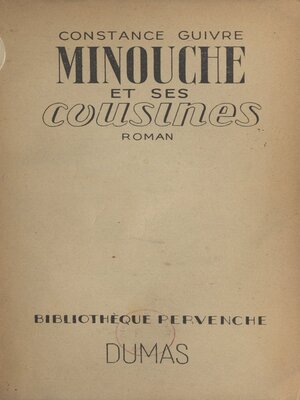 cover image of Minouche et ses cousines